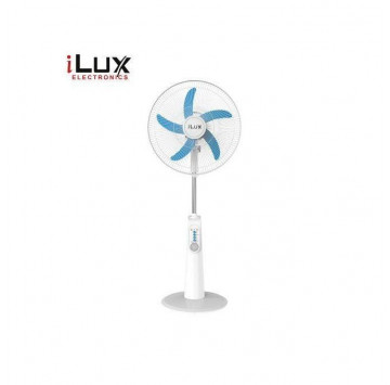 Ilux Ventilateur Rechargeable 18 Pouces -5 Hélices -LXF-2608