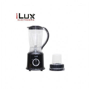 Ilux Blender - 2 En 1- LX-2836 - 300 W - Bol 1.5 L - Noir