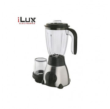 Ilux Blender & Grinder - 2 En 1 - LX-906 - Bol 1.5 L - Noir