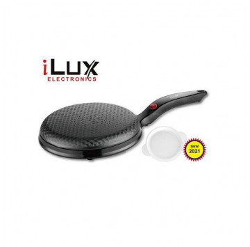 Ilux Crêpière Electrique LX-CM501 -600W - Cuisson Rapide