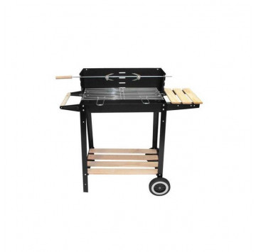 Ilux Barbecue à Charbon - BBQ IL-4801 - Noir - Garantie 1 Mois