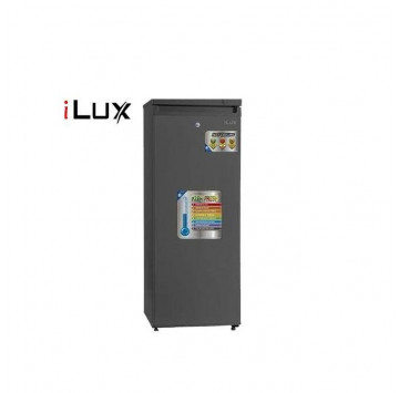 Ilux Congélateur Vertical ILCV216 - 216L - 8 Tiroirs - Inox - Garantie 6 Mois