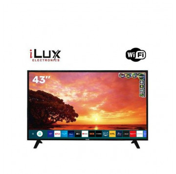 Ilux ILTV43S - Smart TV - 43" Full HD - Wifi - Noir - Garantie 6 Mois