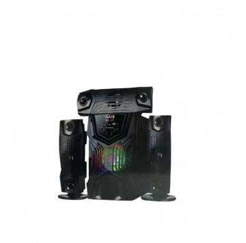 Ilux Mini Chaine 3 Baffes 1 Woofer 3.1 - ILHT-322 - USB - Bluetooth