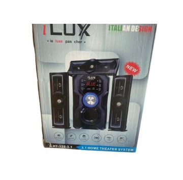 Ilux Mini Chaine 3 Baffes 1 Woofer 3.1 - ILHT-328 - USB - Bluetooth