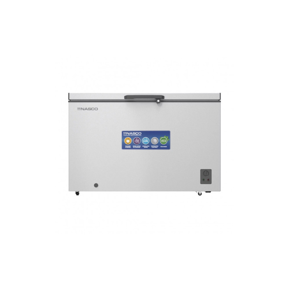 NASCO CONGELATEUR HORIZONTAL 347L - UNE PORTE - NAS-425WA-LS