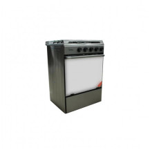 MIDEA GAZINIERE 4 FEUX - M-SNIPER60-SILVER