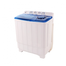 Nasco Machine A Laver 8Kg - NASTT-B80FL - Twin Tub - Semi-Auto. - Sech. Express - Fonct. Lavag A Main - 360W