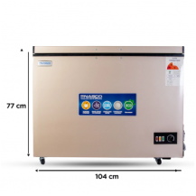 NASCO CONGELATEUR HORIZONTAL 400L UNE PORTE - NAS-400FL-G