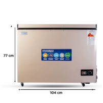 NASCO CONGELATEUR HORIZONTAL 400L UNE PORTE - NAS-400FL-G