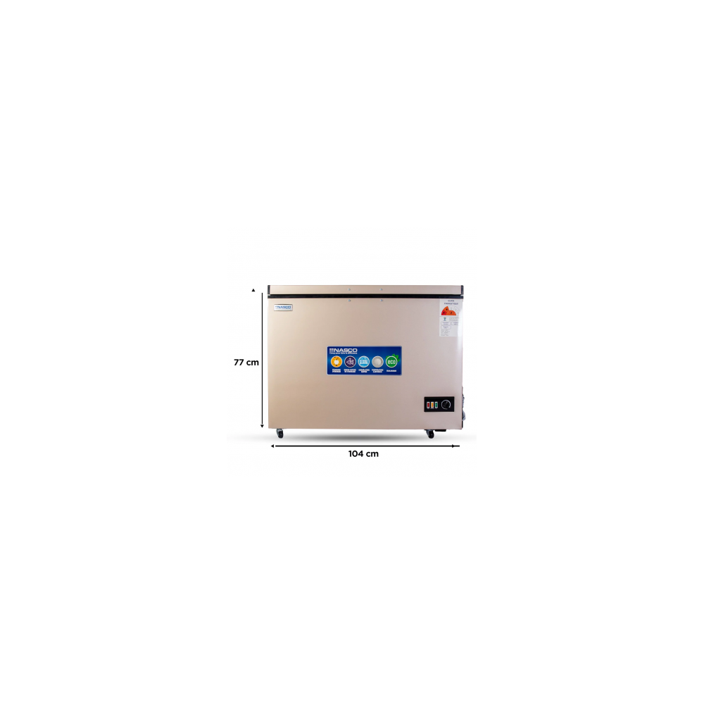 NASCO CONGELATEUR HORIZONTAL 400L UNE PORTE - NAS-400FL-G