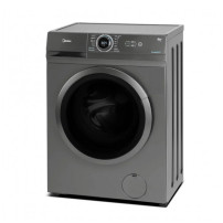 MIDEA MACHINE À LAVER AUTOMATIQUE 8KG HEALTHGUARD - INVERTER QUATRO - MF100W80B/T