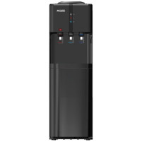 Fontaine à eau Danube Home Milano, noire, à chargement par le haut, avec meuble de 20 L, Yl2382S-B