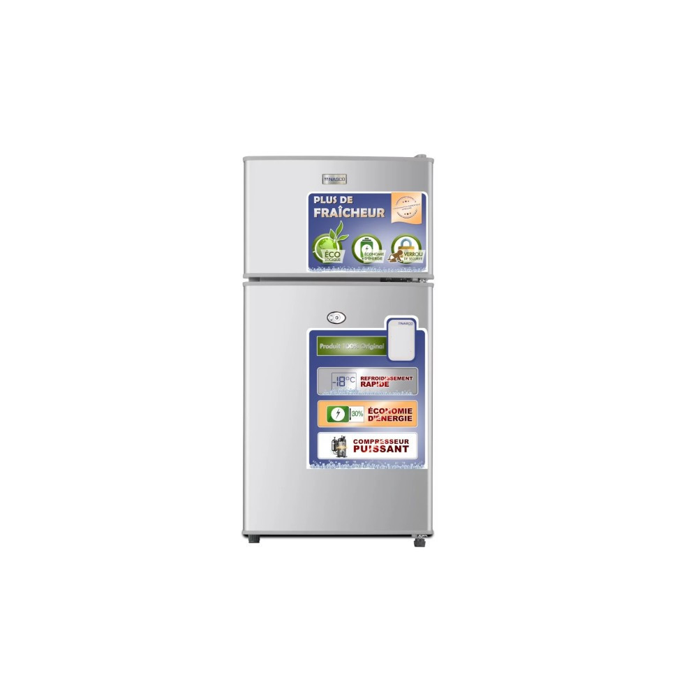 NASCO REFRIGERATEUR DEUX PORTES 74 LT - KNASF2-104